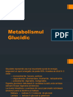 Metabolismul Glucidic