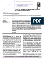 An Overview Study On The Laser Technology and Appl