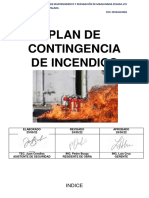 Plan de Contingencia de Incendios