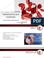 Infecções em Hemotransfusão