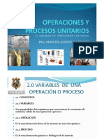 Semana 03 - Variables de Operaciones y Procesos