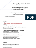 Curs - Mecanisme Fiziopatologice in Inflamatie (I Si II) 2022-2023