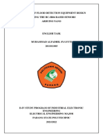 PROTOTYPE OF FLOOD DETECTION EQUIPMENT DESIGN (Chapter 2)