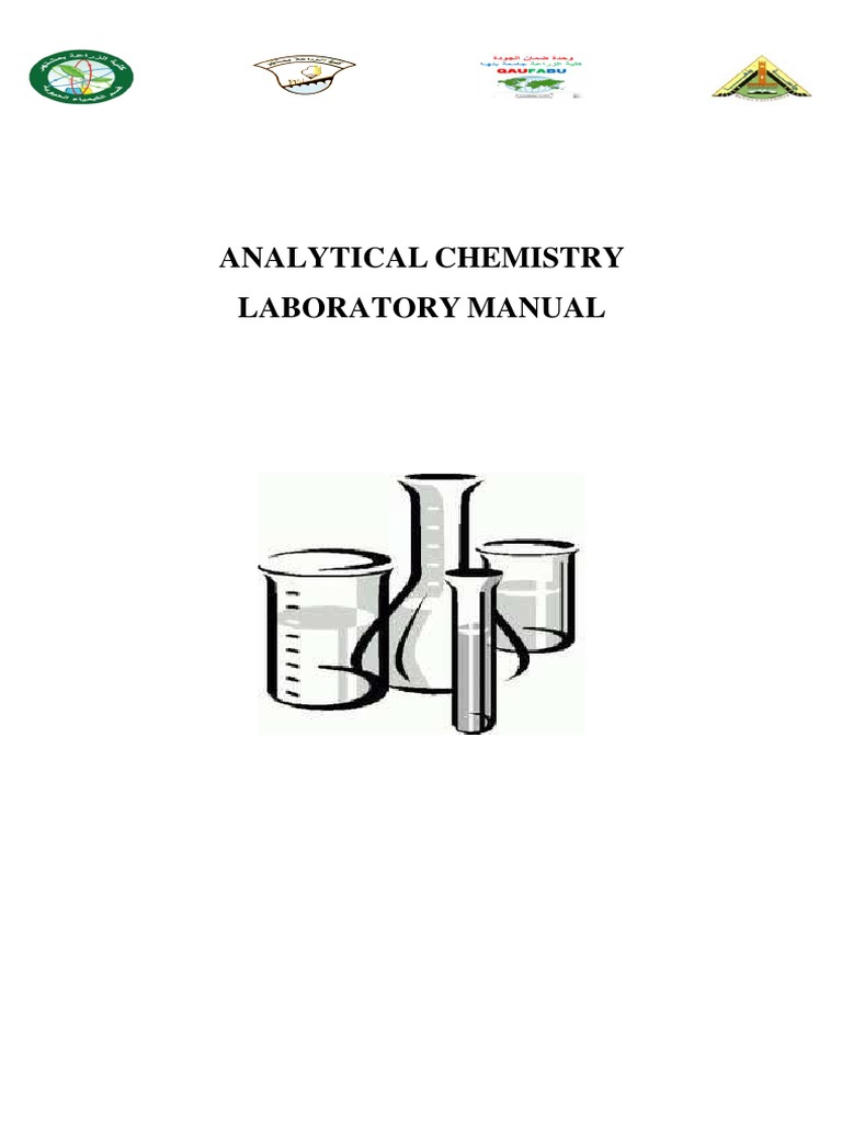 Analytical Chemistry Laboratory Manual. PDF Titration Chemistry