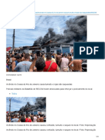 noticia/brasil/incendio No Ceasa Do Rio de Janeiro Causa Tumulto e Lojas Sao Saqueadas/6/90295