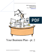 Business Plans - Part 2