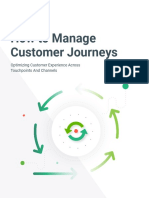 1 SESSION How To Manage Customer Journeys