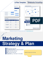 Blue Template - Marketing Strategy Plan