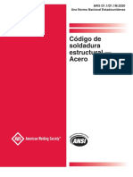 AWS D1.1 2020 Español