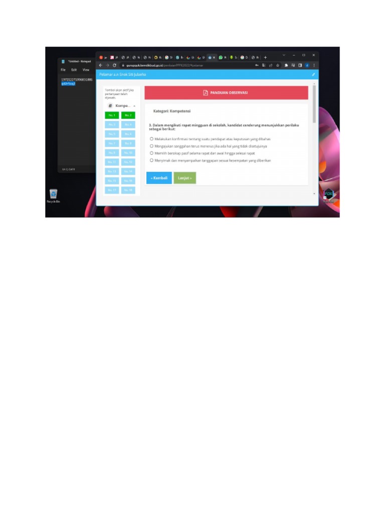 Contoh Printscreen Pada PC PDF