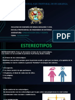 ESTEREOTIPOS