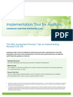 RG Implementation Tool CAS 315