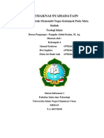 Revisi Makalah Teologi Memaknai Syahadatain