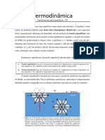 Termodinâmica Fenômenos Superficiais