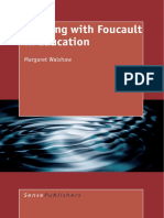 M Walshaw-Working With Foucault in Education-Sense Publishers (2007)