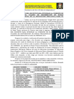 Acta de Elección de Docente para El CDH 2022