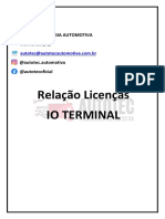 Licencas Ioterminal Autotec