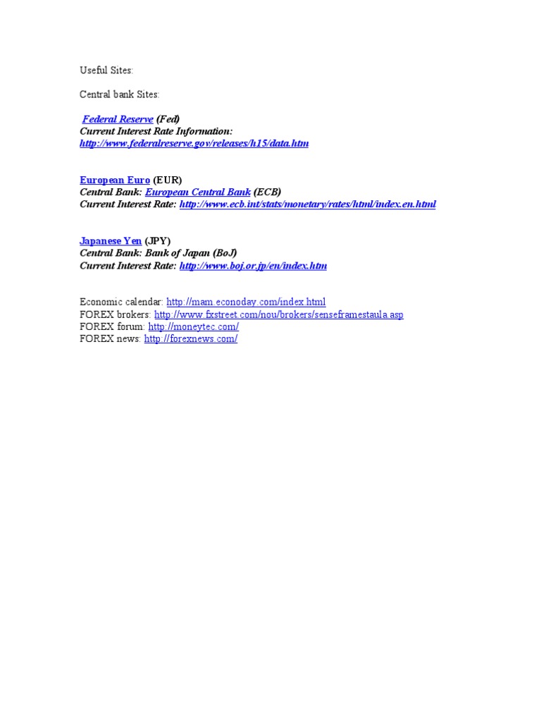 Forex Resources & Broker Selection Guide | PDF