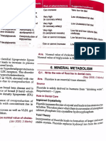 Mineral Metabolism