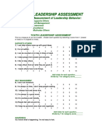 Youth Leadership Assessment