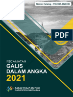Kecamatan Galis Dalam Angka 2021