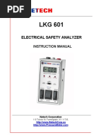 LKG 601 User Manual