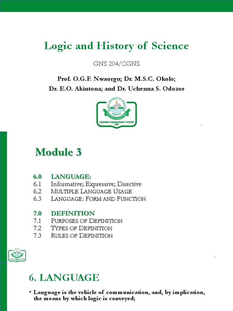 Gns 204 Module 4a Download Free Pdf Definition Logic