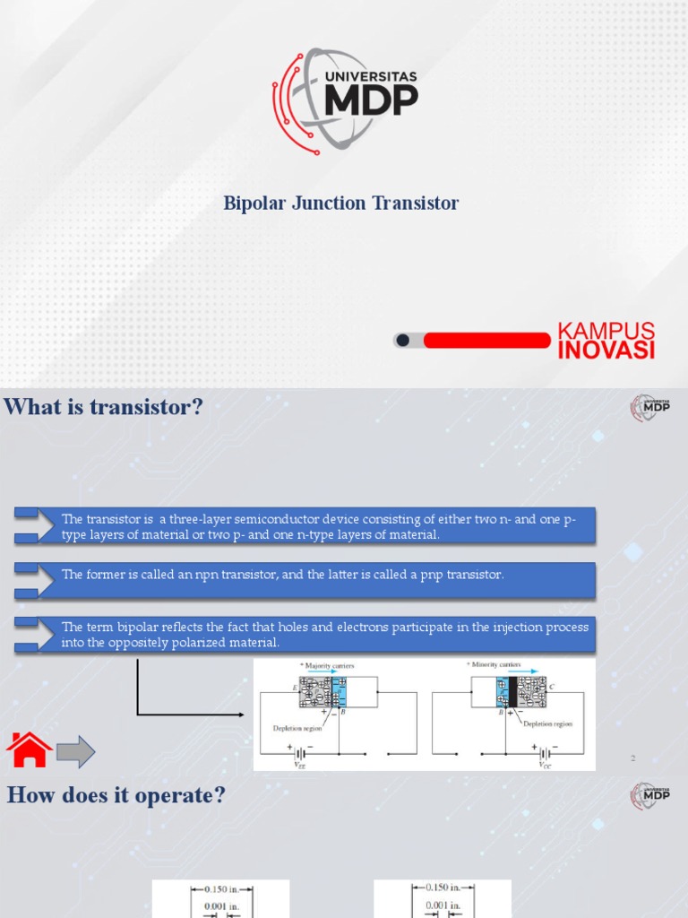 On BJT Transistor PDF