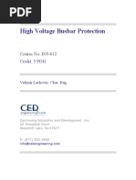 High Voltage Busbar Protection R1