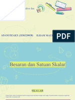 05-09-22 - Fisika Dasar 1 - Tabel Perbandingan Besaran Dan Satuan Vektor Dan Skalar