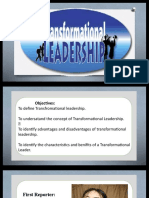 Presentation Transformational Leadership