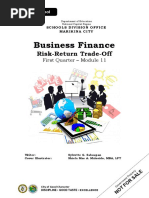 SHS ABM BF Q1 Mod-11 RISK-RETURN-TRADE-OFF FINAL-1