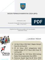 Badan Permusyawaratan Desa (BPD)
