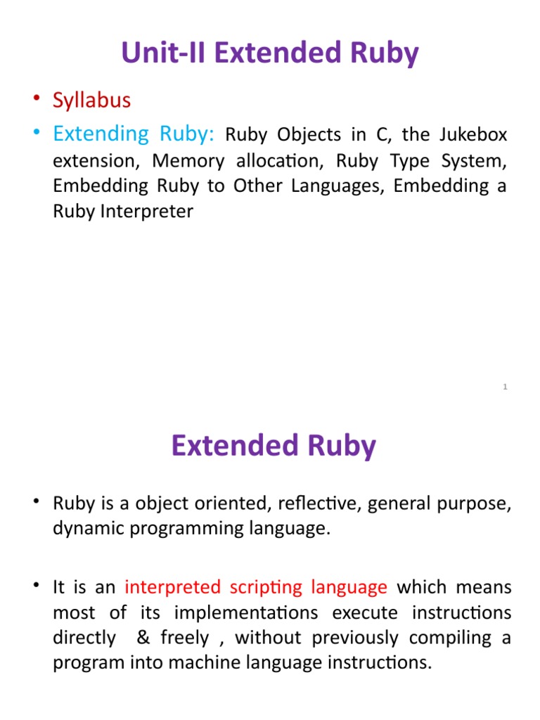 Unit 2 | PDF | Ruby (Programming Language) | Php