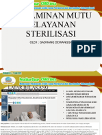 Penjaminan Mutu Pelayanan Sterilisasi