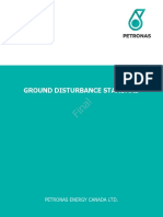 PETRONAS Canada 2022 03 MS - HSE - Ground Disturbance Standard - V1