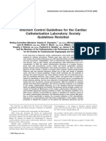 Cathet Cardio Intervent - 2005 - Chambers - Infection Control Guidelines For The Cardiac Catheterization Laboratory