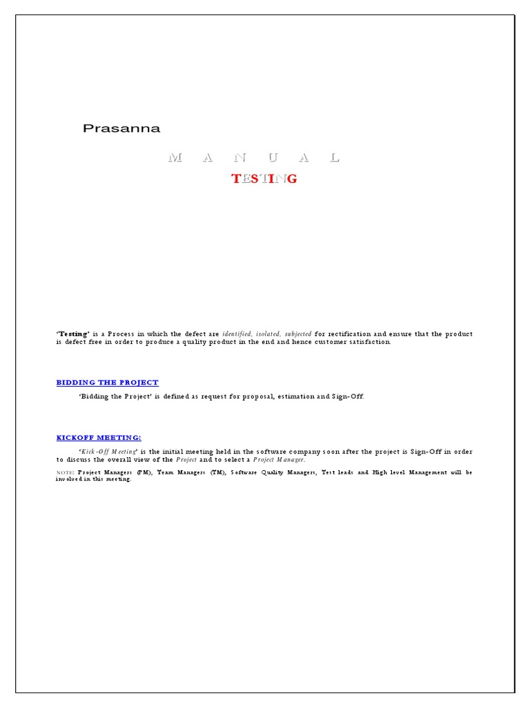 Manualtestingidhi best pdf software testing user computing 
