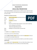 ASSESSMENT 3 - Individual Oral Presentation