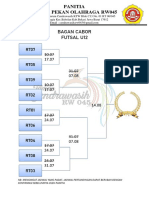 (Lengkap) Bagan Por Antar RT RW045 Agustusan 2022