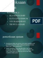 Pemeriksaan Sputum KD 2