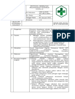 Sop Protokol Kesehatan