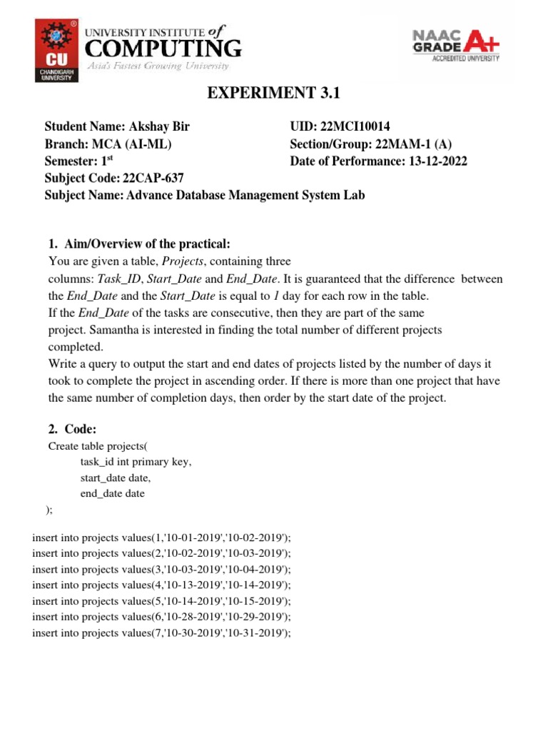 Worksheet 3.1 | PDF