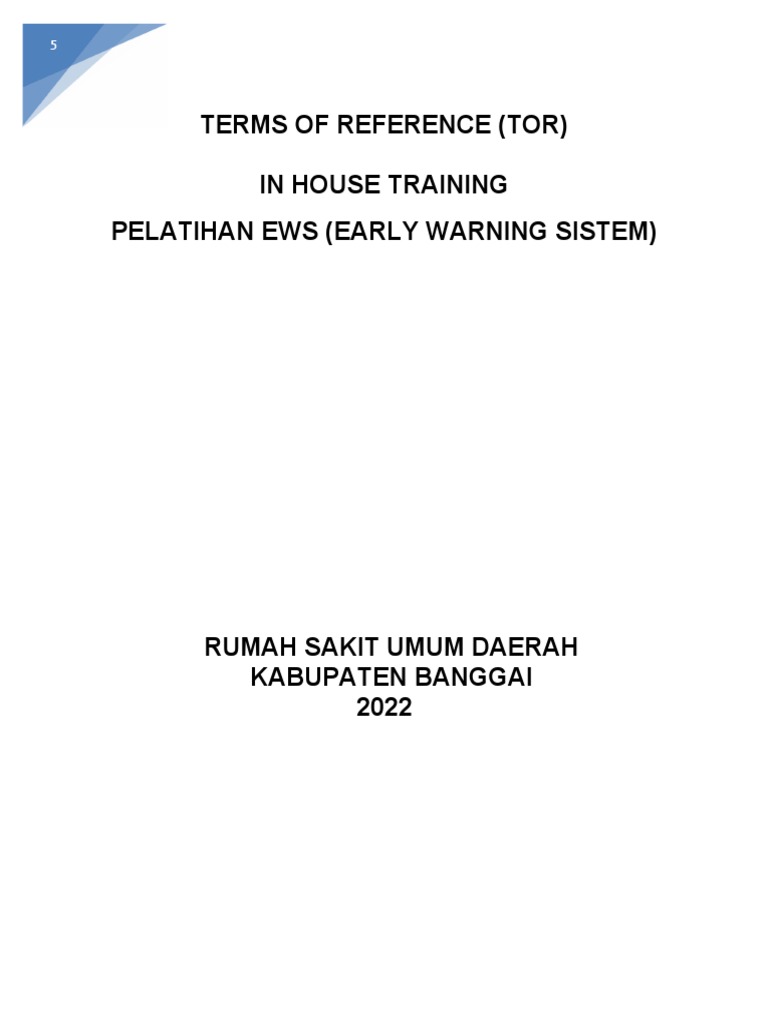Pelatihan EWS dan Code Blue RSUD Banggai | PDF
