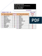 8th A SST Test Result