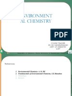 Environmental Chemistry Class PPt