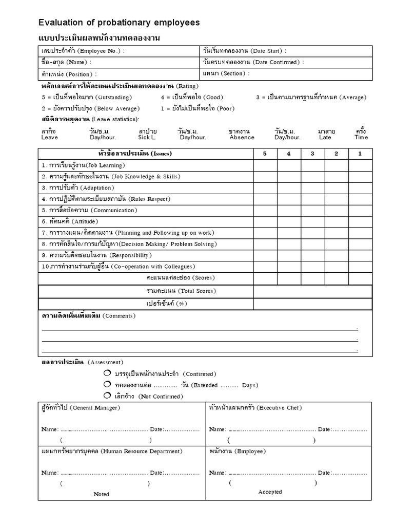Evolution Probation Pdf