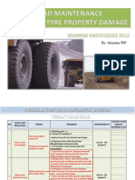 Mine Road To Reduce Tyre Premature Scrap'' (Road Cost Down)