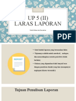 UP 5 (II) Laras Laporan