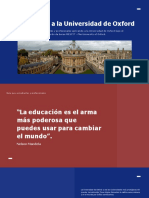 Brochure. Acuerdo Oxford-Mescyt